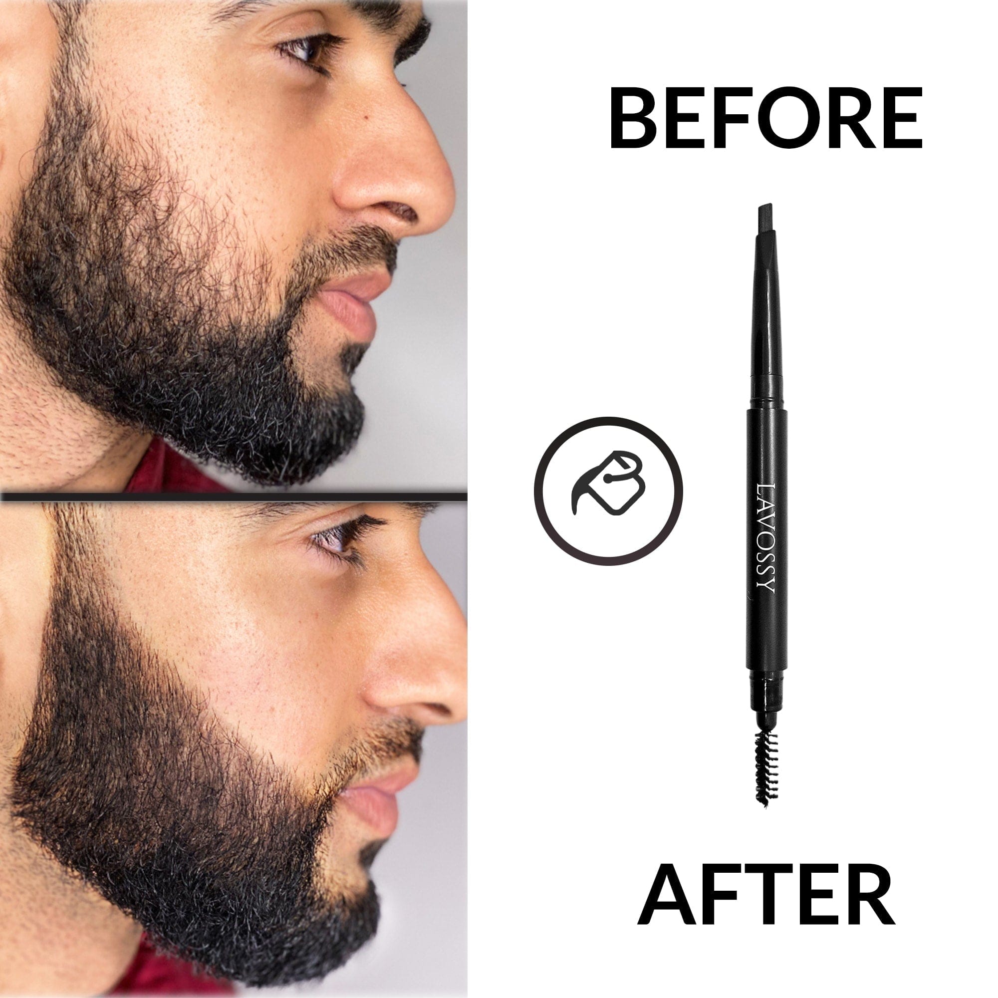 Two Sided Beard Filler Pencil For Men